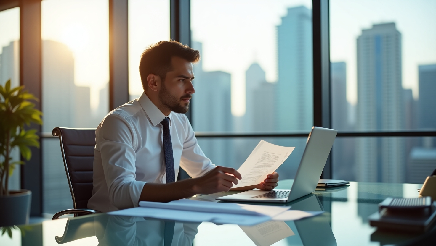Équipe comptable professionnelle